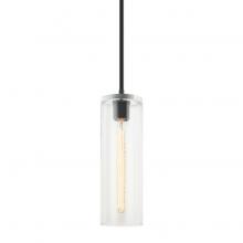 Matteo Lighting C32511MB - Lincoln Matte Black Pendant