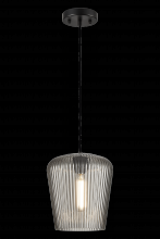 Matteo Lighting C61001BKSM - Charismo Black Pendant
