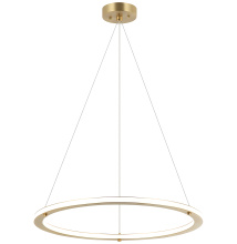Matteo Lighting C66124BG - Victoria Brushed Gold Pendant