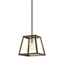 Matteo Lighting C72101MBAG - Rosalie Matte Black Pendant