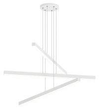 Matteo Lighting C80843MW - Presley Matte White Chandelier