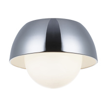 Matteo Lighting M11301CHOP - Watson Black and Chrome Wall Sconce