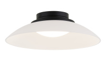 Matteo Lighting M16411MBFR - Luna Matte Black Flush Mounts