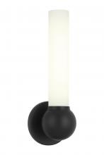 Matteo Lighting S00601MB - Pierce Matte Black Wall Sconce