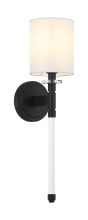 Matteo Lighting S00801MB - Fairburn Matte Black Wall Sconce