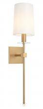 Matteo Lighting S00811AG - Fairburn Aged Gold Brass Wall Sconce