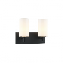 Matteo Lighting S04902MBOP - Candela Matte Black Wall Sconce