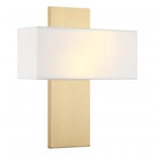 Matteo Lighting S13902AG - Stafford Aged Gold Brass Wall Sconce