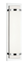 Matteo Lighting S15824CH - Brampton Chrome Wall Sconce