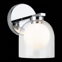 Matteo Lighting W60701CHCL - Derbishone Chrome Wall Sconce
