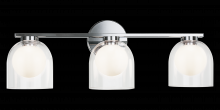 Matteo Lighting W60703CHCL - Derbishone Chrome Wall Sconce