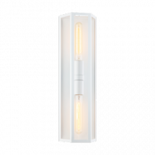 Matteo Lighting W64512WH - Creed White Wall Sconce