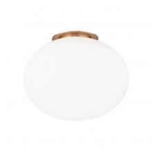 Matteo Lighting WX12121AGOP - Mayu Aged Gold Brass Wall Sconce / Ceiling Mount