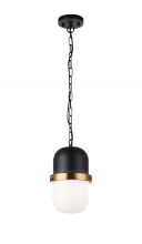 Matteo Lighting C73801MBOP - Tillie Matte Black Pendant