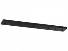 Matteo Lighting CP0205MB - Multi Ceiling Canopy (Line Voltage) Matte Black Canopy