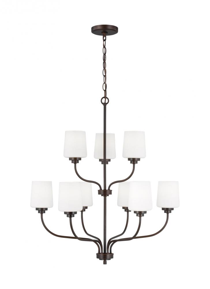 Nine Light Chandelier