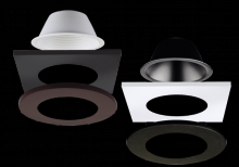 Elco Lighting ERT2RB - Reflector, Baffle & Flexa Trims for 2" LED Elm Downlights