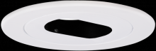 Elco Lighting EL2620B - 3" Die-Cast Adjustable Slot Aperture Trim