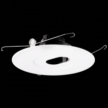 Elco Lighting ELK6420W - 6" Adjustable Slot Aperture Trim for Koto Module