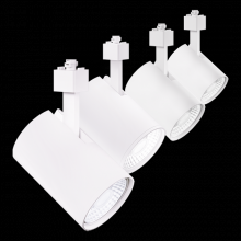 Elco Lighting ET830CT5B - LED Packer Track Fixture with 5-CCT & 3-Wattage Switch