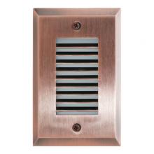 Elco Lighting ELST9240CP - Mini LED Step Light with Angled Louver