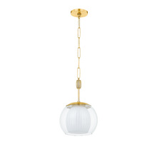 Hudson Valley 7310-AGB - Clementon Pendant
