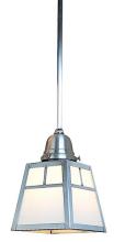 Arroyo Craftsman ASH-1TM-P - a-line shade one light stem mount pendant with t-bar overlay