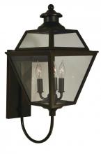 Arroyo Craftsman INB-10GRRM-AC - 10" inverness wall mount with glass roof