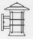 Arroyo Craftsman NS-9LM-VP - 9" newport long body sconce