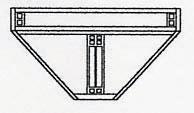 Arroyo Craftsman PS-15WO-BZ - 15" prairie sconce