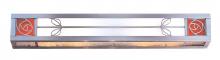 Arroyo Craftsman SCLB-30GWC-BK - 30" saint clair light bar