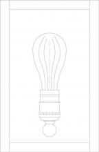 Arroyo Craftsman VIS-10M-RC - 10" vintage sconce