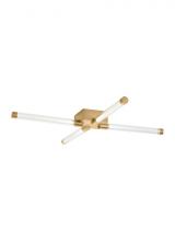 Visual Comfort & Co. Modern Collection 700FMPHB28NB-LED927-277 - Phobos Wide Flush Mount