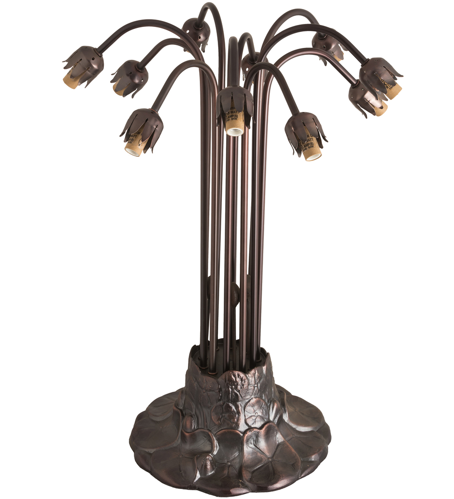 22" High Lily 10 Light Table Base