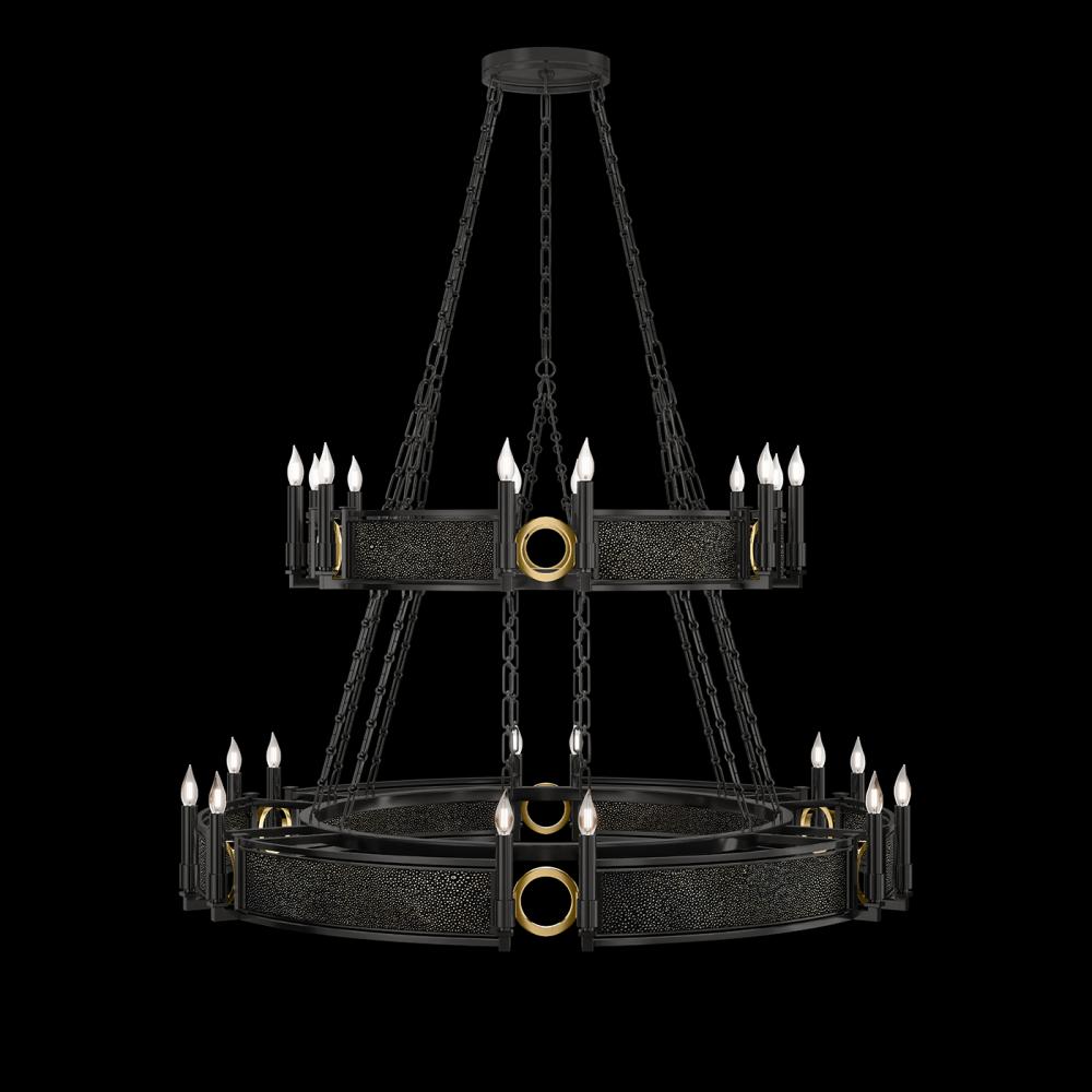Mirage 50"W Round Chandelier